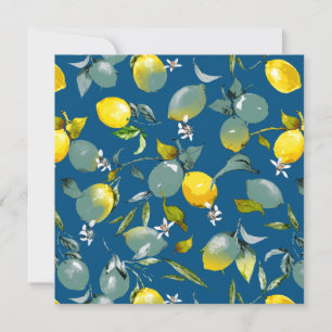 Save The Date citrons aquarelle 29