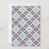 Save The Date Citrons avec Mariage méditerranéen Foliage (Dos)