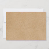 Save The Date Citrons Bohème Élégants Script Rustique (Dos)