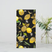 Save The Date citrons d'aquarelle 30 (Debout devant)