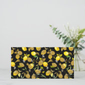 Save The Date citrons d'aquarelle 30 (Debout devant)