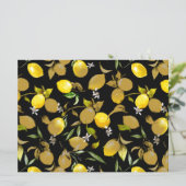 Save The Date citrons d'aquarelle 30 (Debout devant)