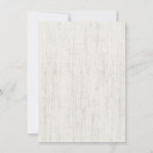 Save The Date Citrouille blanc et voyants à chaînes Enregistrer  (Dos)