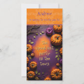 Save The Date Citrouilles d'Halloween (Devant)