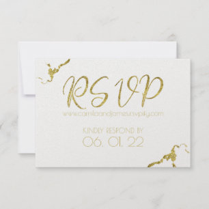 Save The Date Claddagh Monogram RSVP Enregistrer La Date