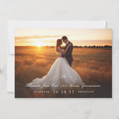 Save The Date Classic Sage Green Names Photo QR Code Site Web (Devant)