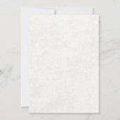 Save The Date Classique Moderne 2 Photo Mariage Style journal (Dos)