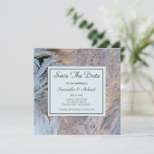 Save The Date Classy Frosted Enregistrer la date (Debout devant)