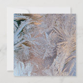 Save The Date Classy Frosted Enregistrer la date (Dos)