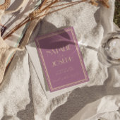 Save The Date Classy Wisteria Ivory Old Money Fancy Wedding