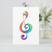 Save The Date Clé arc-en-ciel (Debout devant)