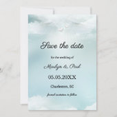 Save The Date Cloud Neuf ailes Angel Photo Enregistrer la date (Devant)