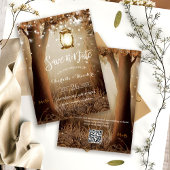Save The Date Code CR Mariage Champêtre Sauvage Enregistrez la D