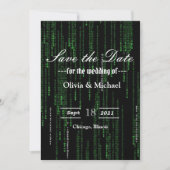 Save The Date Code Matrix (Devant)
