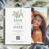 Save The Date Code QR de Noël Enregistrer les dates