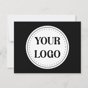 Save The Date Code QR noir élégant et élégant