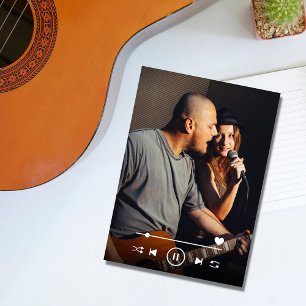 Save The Date Code QR pour les amoureux de la musique pour le ma