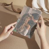 Save The Date Code QR Site Web Simple Moderne 2 Photo Mariage