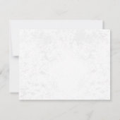 Save The Date Coeur bijoux avec papillons Morpho (Dos)