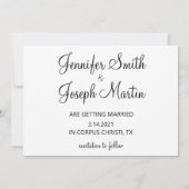 Save The Date Coeur photo en forme texane sur la destination (Dos)