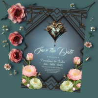 Coeur steampunk fascinant