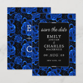 Save The Date Cœurs à profusion Élégant mariage (Devant / Derrière)