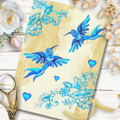 Save The Date Colibri Baroque Gold Élégance Mariage Mexicain