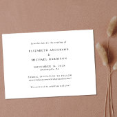 Save The Date Collage de la bande photo moderne