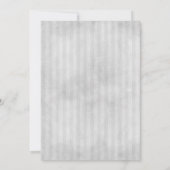 Save The Date Collage de trois photos moderne | Rose Enregistrer (Dos)