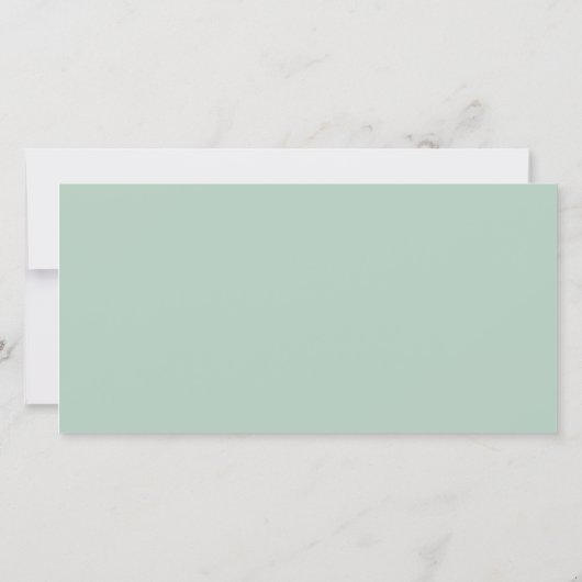 Save The Date Collage du stand photo vert (Dos)