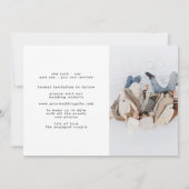 Save The Date Collage moderne personnalisable Multi 10 photo (Dos)