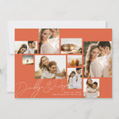 Save The Date Collage moderne Verona Sunset Multi Photo (Devant)