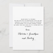 Save The Date Collage Photo Personnalisé Animaux de compagnie Ch (Dos)