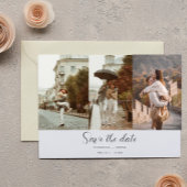 Save The Date Collage photo romantique Enregistrer la date Maria