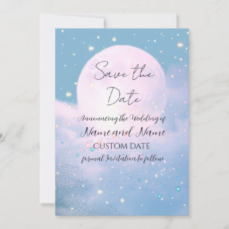 Save The Date Collection de mariage atmosphérique Moonlight Shim
