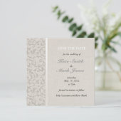 Save The Date Collection de Mariages SmartElegance Grey (Debout devant)