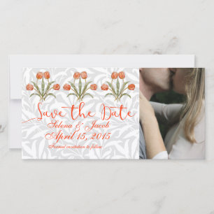 Save The Date Collection de peintures Morris Tulipe Vintage