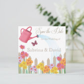 Save The Date Collection Garden Party Enregistrer la date (Debout devant)