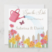 Save The Date Collection Garden Party Enregistrer la date (Devant)