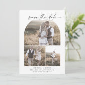 Save The Date Collection photo moderne Boho Arch (Debout devant)