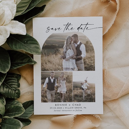 Save The Date Collection photo moderne Boho Arch