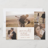 Save The Date Collection photo moderne chic Boho (Devant)