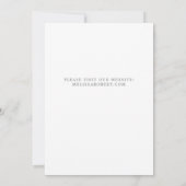 Save The Date Collection photo moderne Mariage unique Enregistre (Dos)