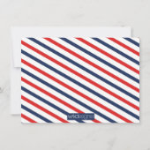 Save The Date Collection Service Postal de Sauvegarde Rouge (Dos)