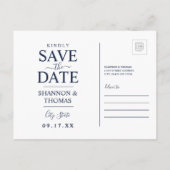 Save the Date | Colorado Uitnodiging Briefkaart (Achterkant)