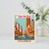 Save The Date Columbus City, Ohio, Waterfront, (Debout devant)