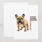 Save The Date Compacte, mais en faisant un swagger grave (Devant / Derrière)