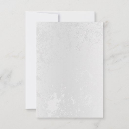 Save The Date Composition des White and Blue Butterflies (Dos)