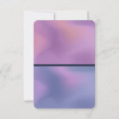 Save The Date Conception abstraite moderne de l'étirement rose e (Dos)