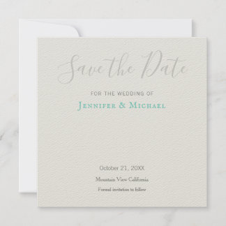 Save The Date Conception de professionnel de mariage moderne, Sa